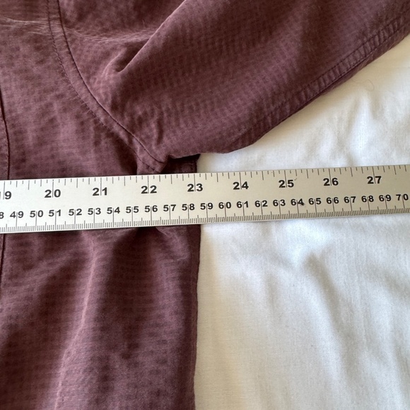 Royal Robbins Men's Medium Modal Button Up Shirt Relaxed Fit Burgundy-Plum - Picture 11 of 15